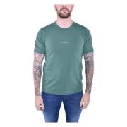 Eenden Groen Logo T-shirt Ss24 C.p. Company , Green , Heren