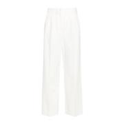 Wide Trousers A.p.c. , White , Dames