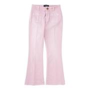 Wide Trousers Seafarer , Pink , Dames