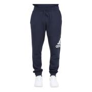 Blauwe Essentials French Terry Broek Adidas , Blue , Heren