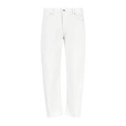Off White Straight Leg Jeans Armani Exchange , Beige , Heren