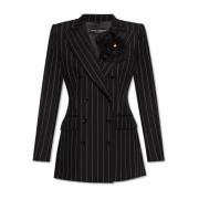 Wollen blazer Dolce & Gabbana , Black , Dames