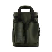 Backpacks Rains , Green , Unisex