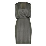 Elegant Mouwloze Lange Jurk vera mont , Green , Dames