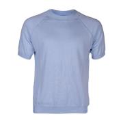 Heren katoenen T-shirt van Grifoni Mauro Grifoni , Blue , Heren