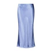 Midi Skirts Vince , Blue , Dames