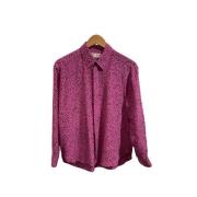 Pre-owned Silk tops Yves Saint Laurent Vintage , Pink , Dames