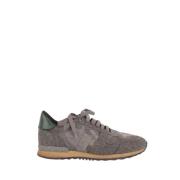Pre-owned Leather sneakers Valentino Vintage , Gray , Dames