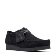 Laced Shoes Clarks , Black , Heren