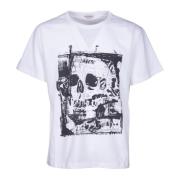 T-Shirts Alexander McQueen , White , Heren