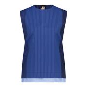 Sleeveless Tops Marni , Blue , Dames