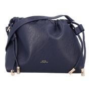 Handbags A.p.c. , Blue , Dames