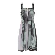 Midi Jurk Collectie Maison Margiela , Multicolor , Dames