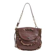 Pre-owned Leather shoulder-bags Dolce & Gabbana Pre-owned , Brown , Da...