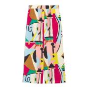 Wide Trousers Max Mara Weekend , Multicolor , Dames