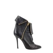 Pre-owned Leather boots Giuseppe Zanotti Pre-owned , Black , Dames