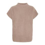 Kasjmier Wasbeer Pullover Sweater Mocha Brown Btfcph , Pink , Dames