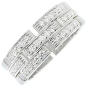 Pre-owned White Gold rings Cartier Vintage , Gray , Dames