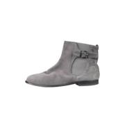 Pre-owned Suede boots Dior Vintage , Gray , Dames