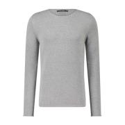 Round-neck Knitwear Hannes Roether , Gray , Heren