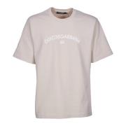 T-Shirts Dolce & Gabbana , Beige , Heren
