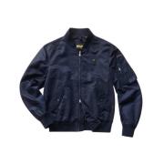 Bomber Jackets Blauer , Blue , Heren