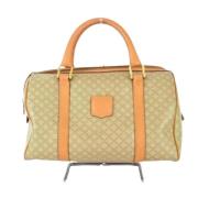 Pre-owned Canvas celine-bags Celine Vintage , Beige , Dames