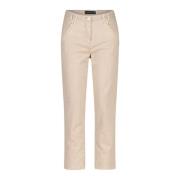 Cropped Trousers Luisa Cerano , Beige , Dames