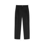 Wide Trousers Versace Jeans Couture , Black , Dames