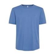 Casual T-shirt Sun68 , Blue , Heren