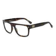 Mode Bril D2 0036 Dsquared2 , Brown , Heren