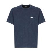 T-Shirts Fay , Blue , Heren