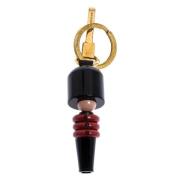 Pre-owned Leather key-holders Burberry Vintage , Black , Dames