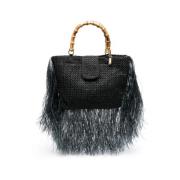 Handbags La Milanesa , Black , Dames