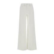 Wide Jeans Frame , White , Dames