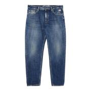 Straight Jeans Roy Roger's , Blue , Heren