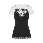 T-Shirts Moschino , Black , Dames