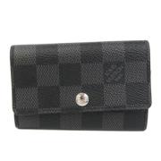 Pre-owned Canvas wallets Louis Vuitton Vintage , Gray , Dames