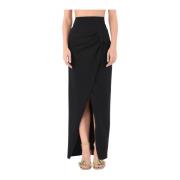 Maxi Skirts Actualee , Black , Dames