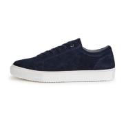 Suède Sneakers Met Boxzool Boggi Milano , Blue , Heren