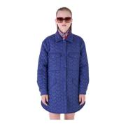 Down Jackets Silvian Heach , Blue , Dames