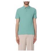 Polo Shirts Zanone , Green , Heren