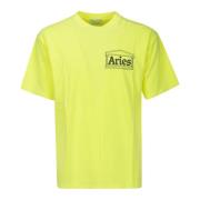 T-Shirts Aries , Yellow , Heren