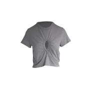 Pre-owned Cotton tops Alexander Wang Pre-owned , Gray , Dames