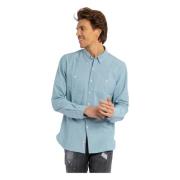 Shirts Woolrich , Blue , Heren