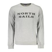 North Sails Gray Cotton Sweater North Sails , Gray , Heren