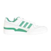 Forum Low Cl Wit Groene Sneakers Adidas Originals , White , Heren