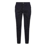 Slim-fit Trousers Stone Island , Blue , Heren