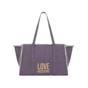 Shoulder Bags Love Moschino , Purple , Dames