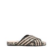 Sliders Castañer , Beige , Dames